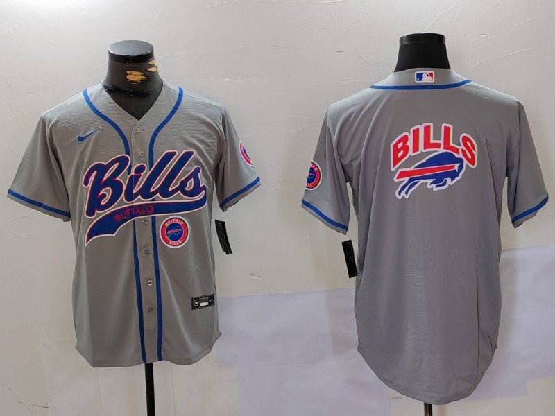 Men Buffalo Bills Blank Grey Joint Name 2024 Nike Limited NFL Jersey style 9127->indianapolis colts->NFL Jersey